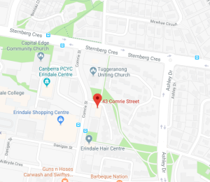 Erindale clinic location map